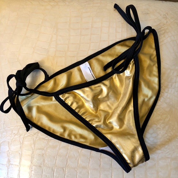 American Apparel Other - American Apparel Gold and Black Bikini Bottom